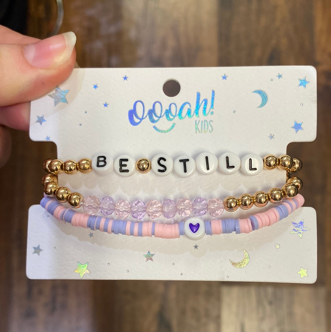 Triple Strand Girl’s Bracelet Set