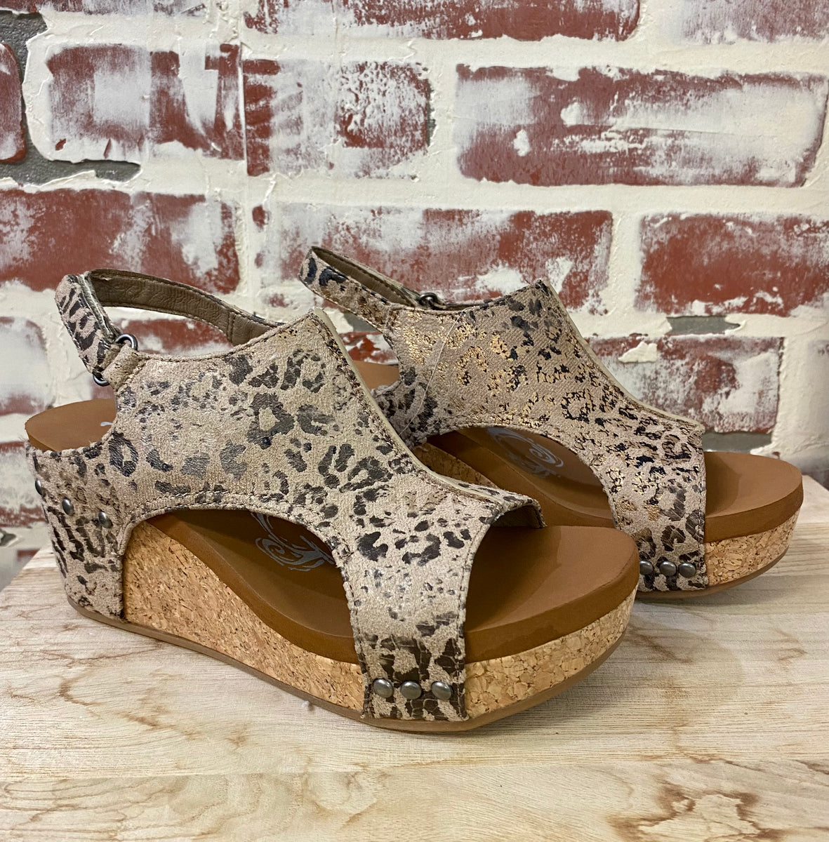 Liberty Wedges – Crystal Cross Cowgirl Boutique