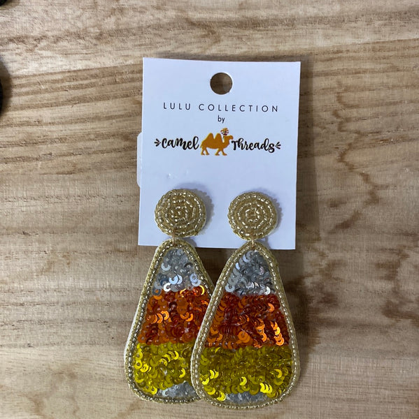 Camel Threads Halloween Earrings