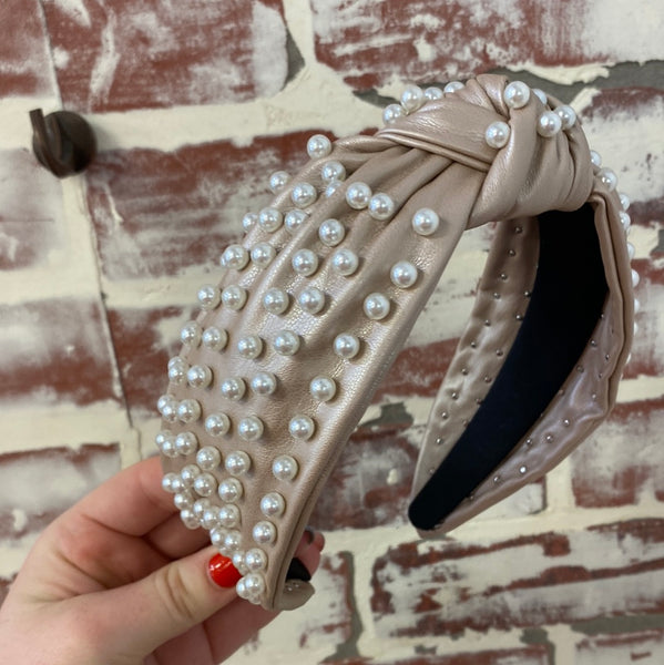 Vegan Leather Headbands
