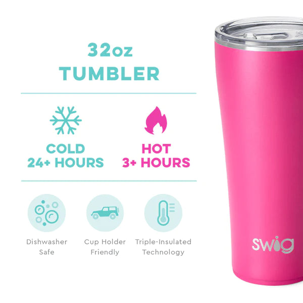 Swig Life Hot Pink Tumbler