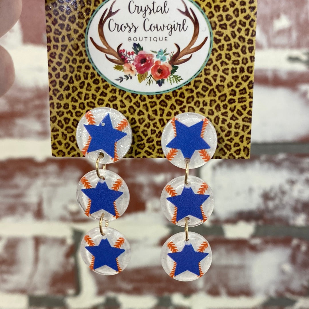 Astro Fan Earrings