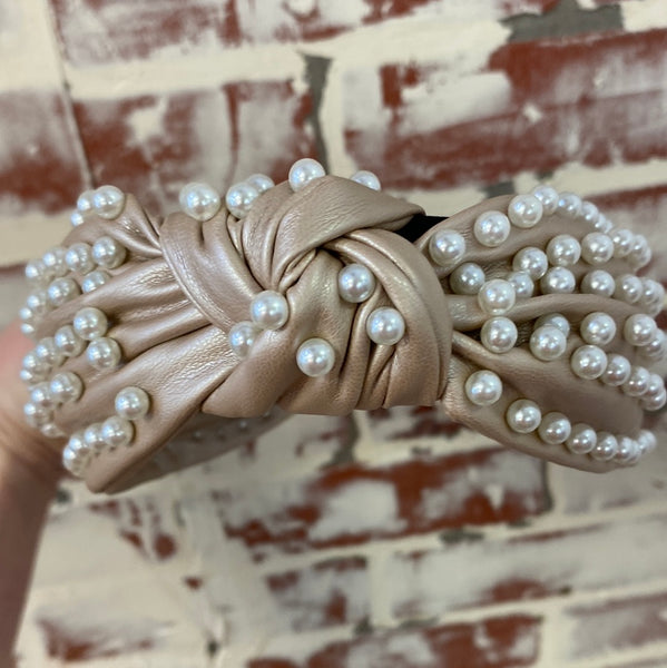 Vegan Leather Headbands