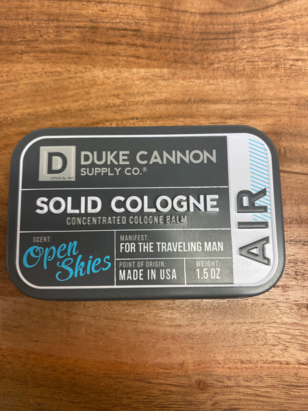 Duke Cannon Solid Cologne