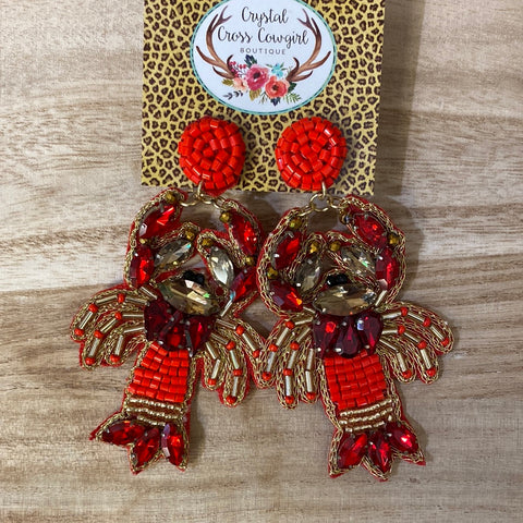 Lobster Earrings