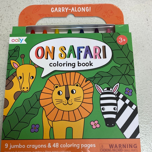 Carry Along Coloring Book