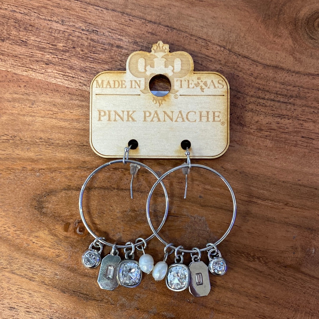 Pink Panache:Cline Earrings