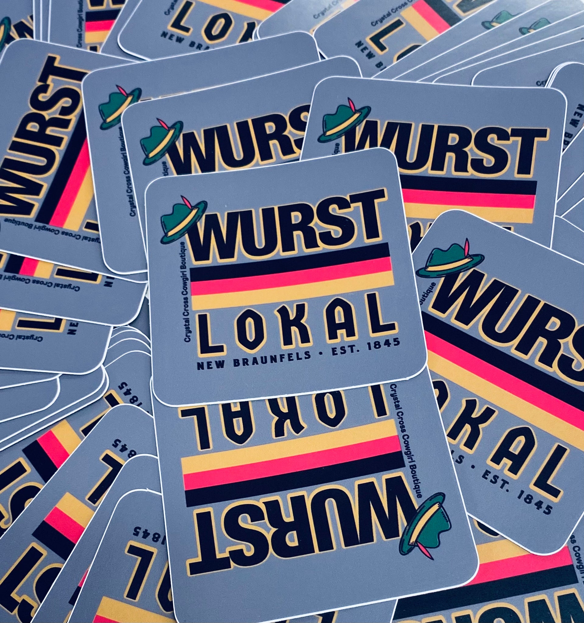 Wurst Lokal Sticker