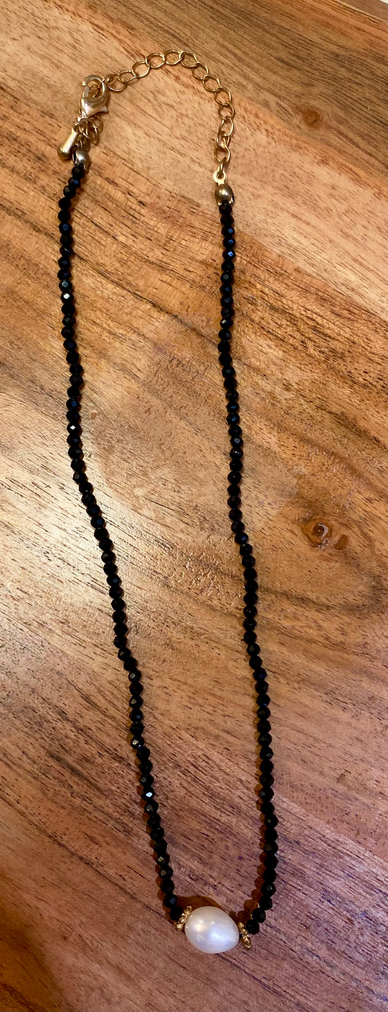 Beaded Pearl Choker