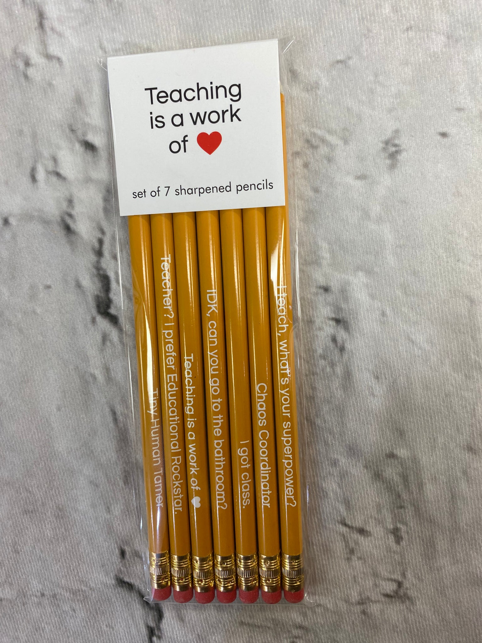 Snifty Quotable Pencils