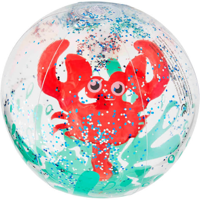 Mudpie Glitter Beach Ball