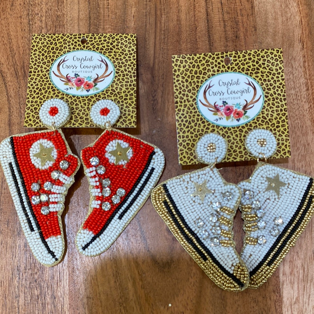 Sneaker Earrings