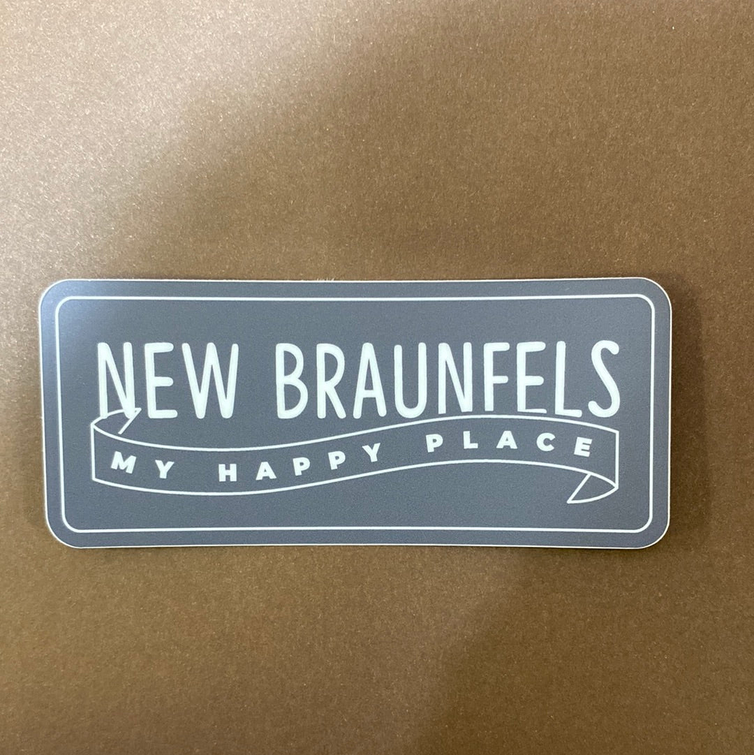 My Happy Place Sticker