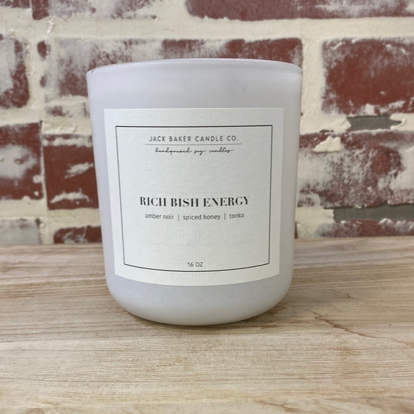 Jack Baker 16 oz Candle